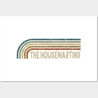 The Housemartins Retro Stripes Posters and Art
